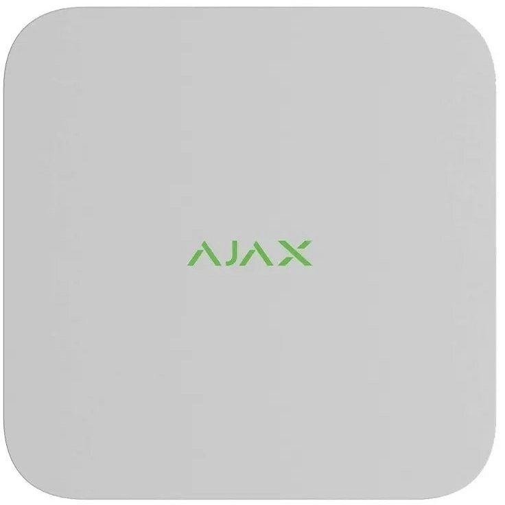 Ajax NVR (8ch) ASP white — tarmoq videoregistratori sotib olish