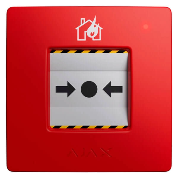 Ajax Manual Call Point (Red) (9SA) — qo‘l yong‘in signalizatori sotib olish