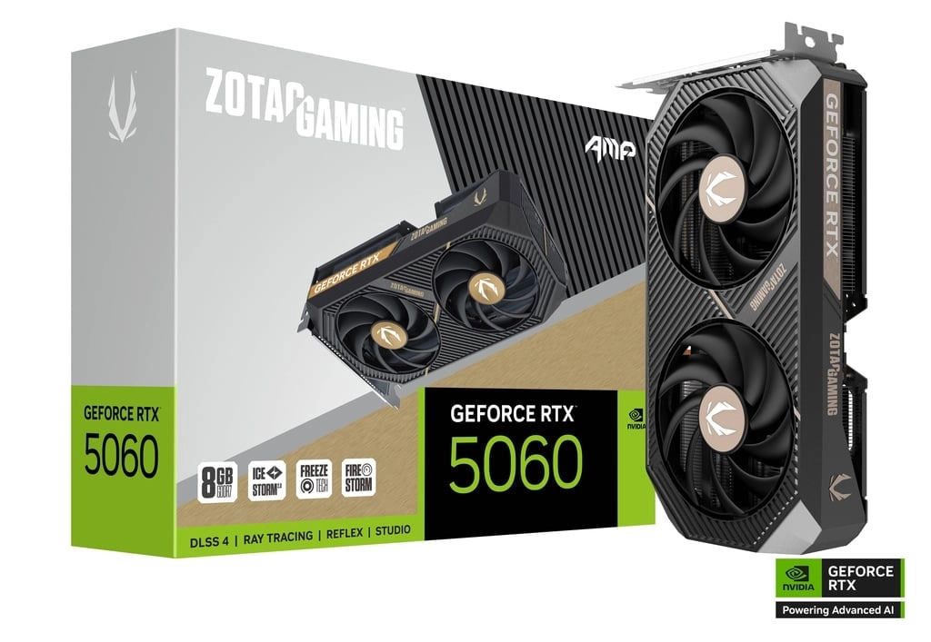Видеокарта ZOTAC AMP RTX5060 8GB купить