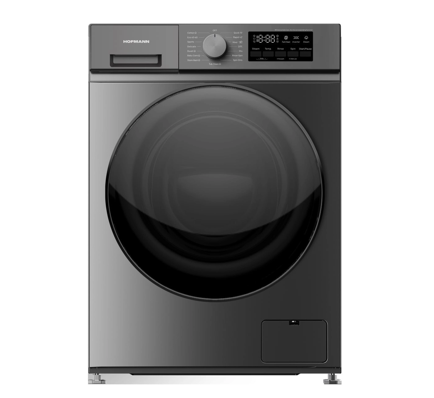 Kir yuvish mashinasi Hofmann WMAL610BD3H1GY-W/HF 6 Kg sotib olish