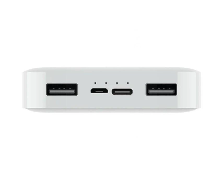 Xiaomi Redmi Power Bank Fast Charge 20000 mAh oq tashqi akkumulyatori arzon