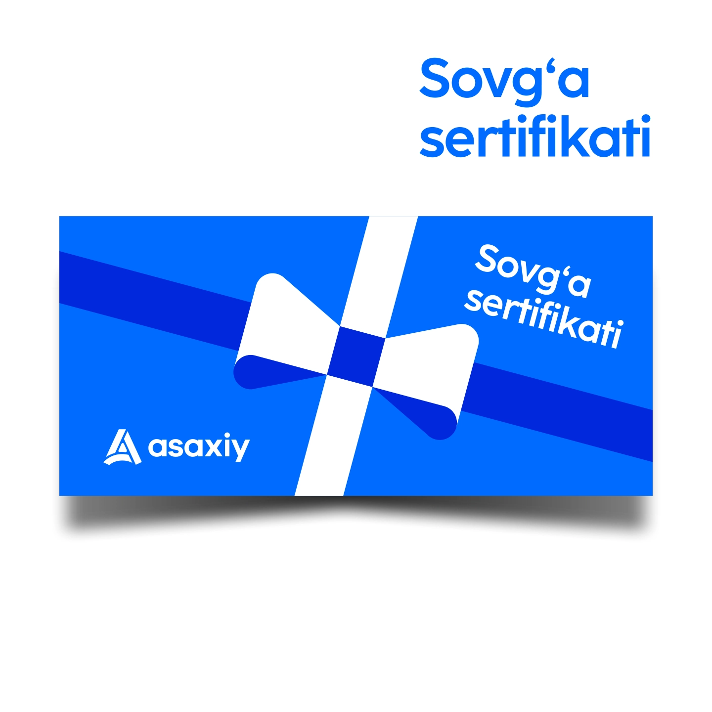 300 000 so'mlik sovg'a sertifikati O'zbekistonda