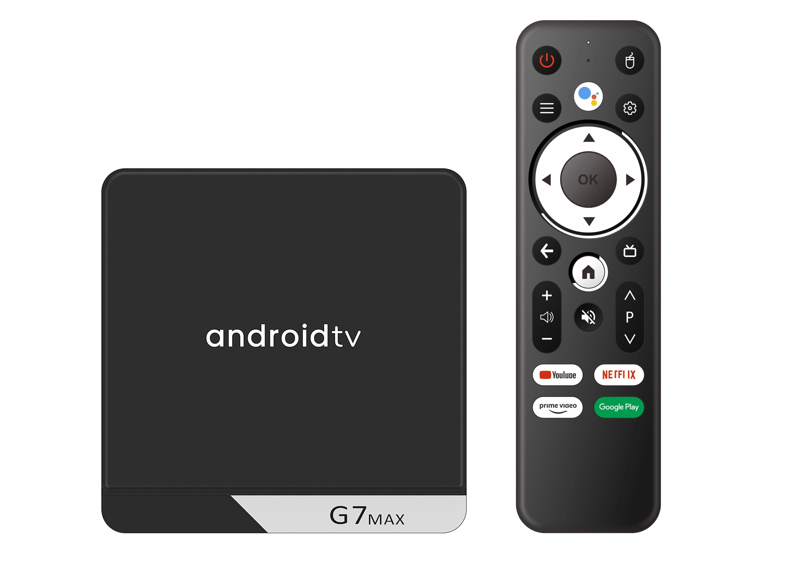 G7 Max 4/32 GB Android Smart TV pristavkasi , Black sotib olish