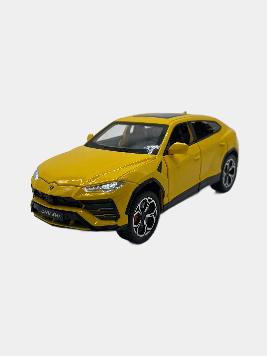 Металлическая коллекционная машинка Lamborghini Urus 1/24, Yellow недорого