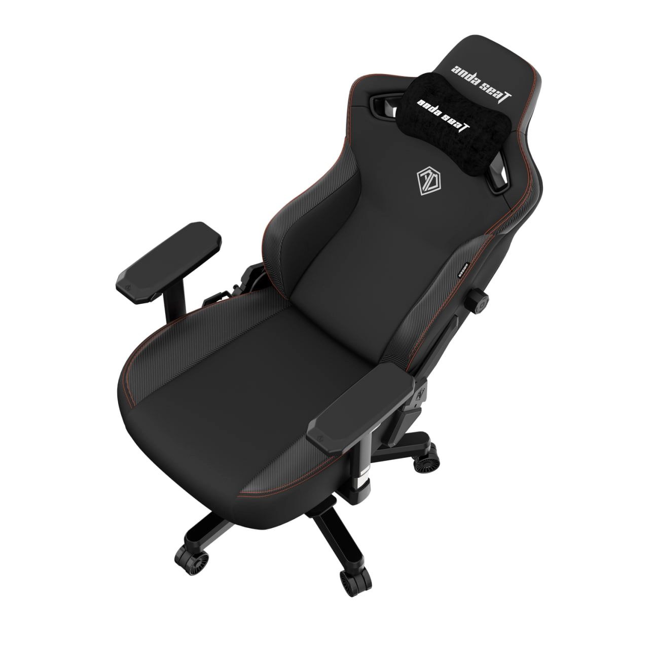 Anda Seat Kaiser 3 Size L Black PVC o‘yin kreslosi sotib olish