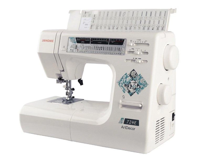 Janome ArtDecor 724E tikuv mashinasi arzon