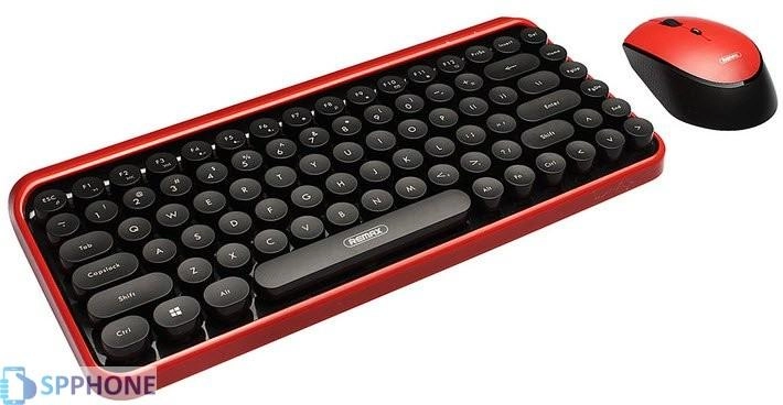 Комплект Беспроводная игровая клавиатура и мышь Remax XII-MK801 Blue недорого