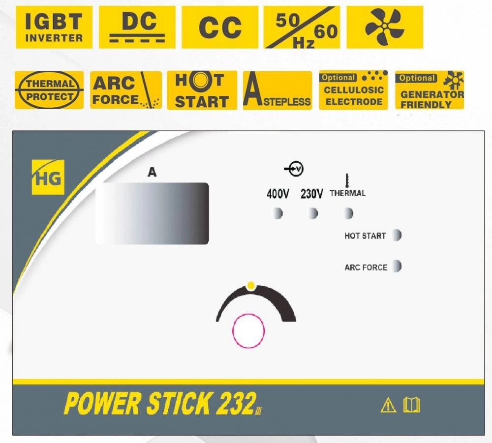 HUGONG POWER STICK 232III payvandlash invertori arzon