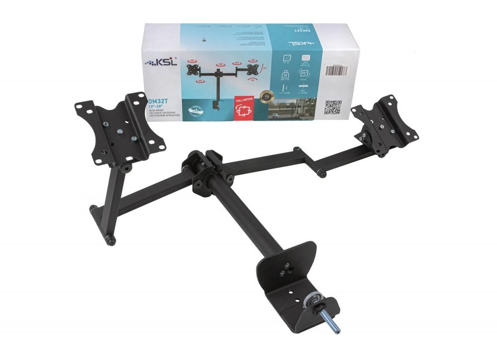 Настольный кронштейн KSL для двух мониторов DM32T в Узбекистане