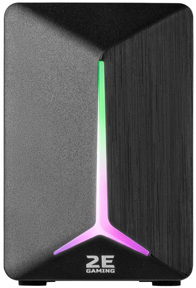 2E Gaming Speakers SG300 2.0 RGB 3.5 mm Black (2E-SG300B) kompyuter akustikasi arzon