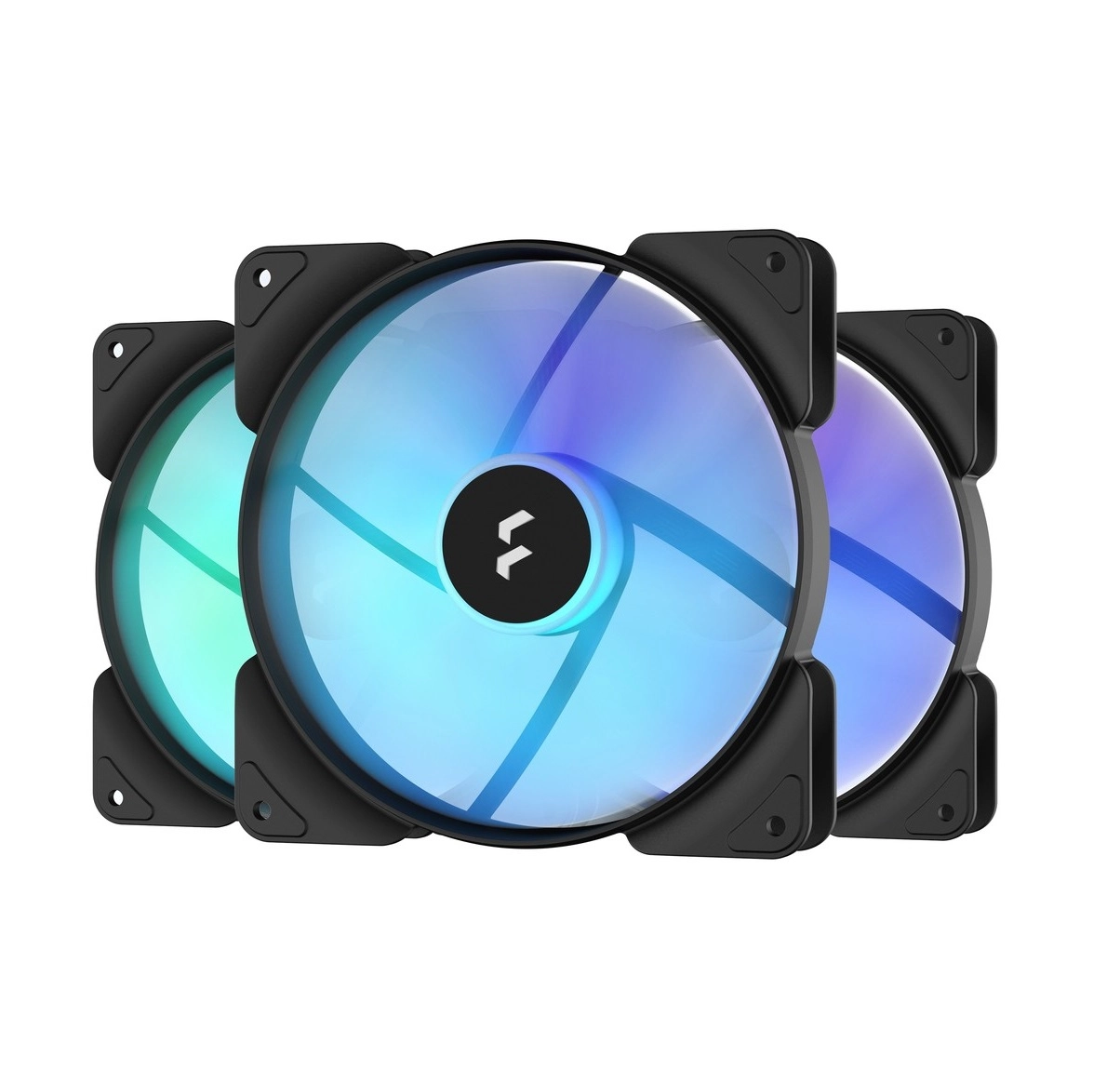 Вентилятор для корпуса Fractal Design Aspect 14 RGB PWM Black Frame 3-pack купить