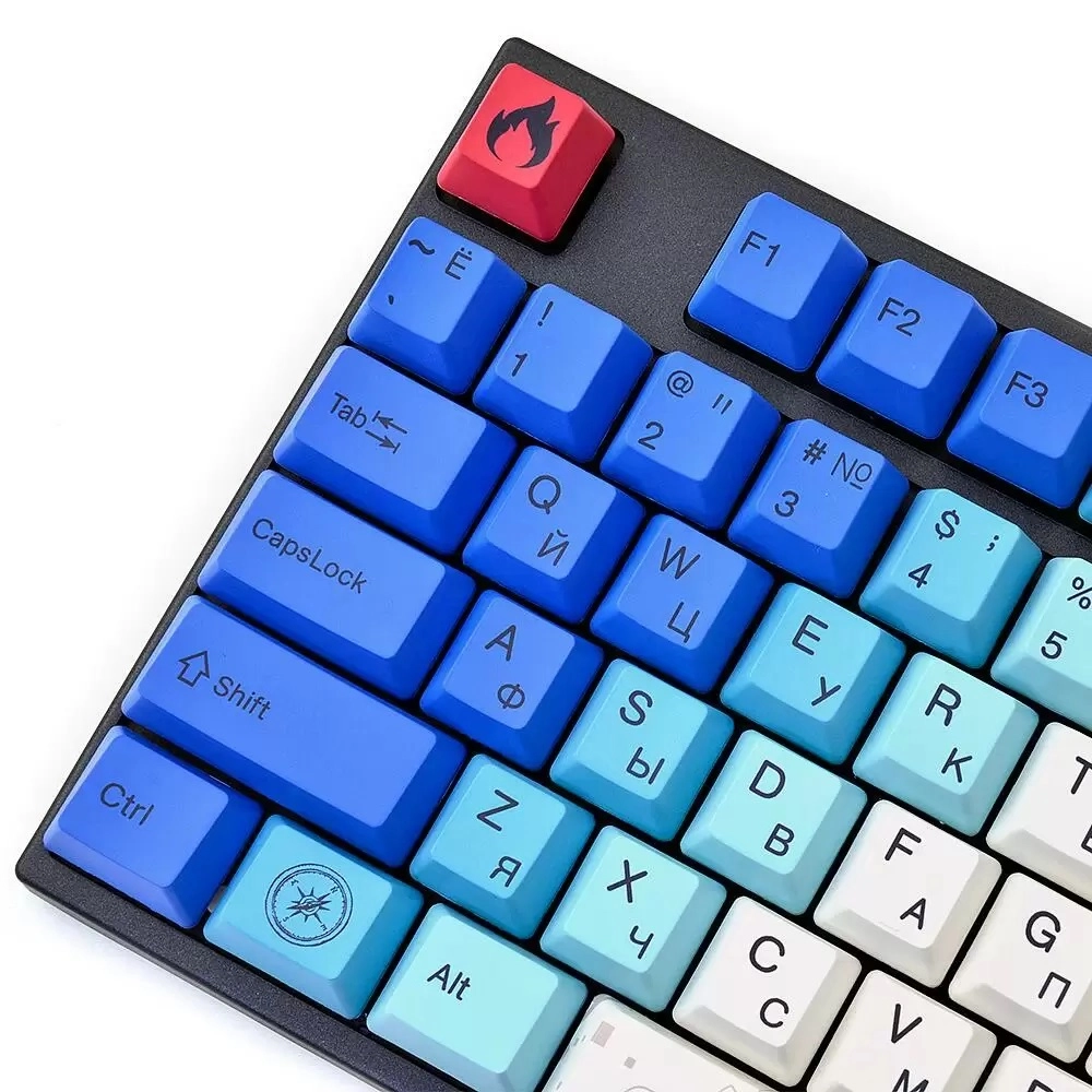 Varmilo VA108M Summit R2 Cherry MX Blue, RU klaviaturasi + sovg'aga sichqoncha gilamchasi arzon