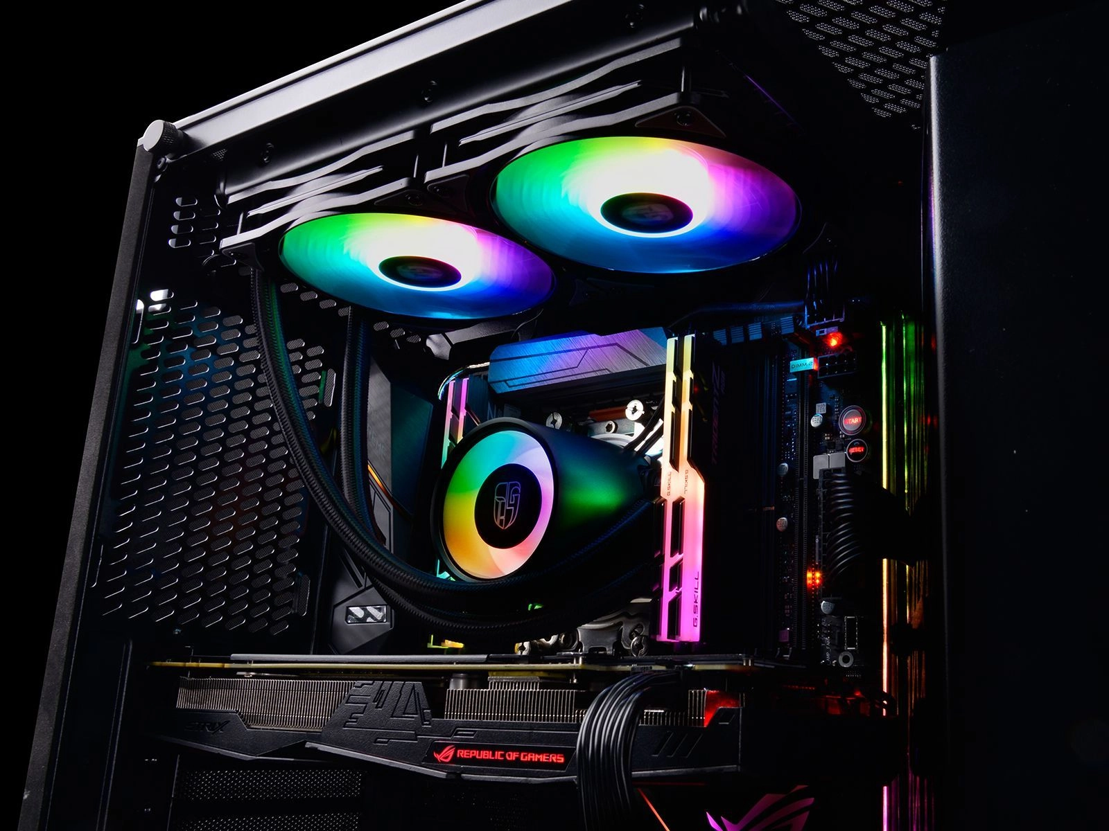 DeepCool CASTLE 240RGB V2 suyuq sovutish tizimi arzon