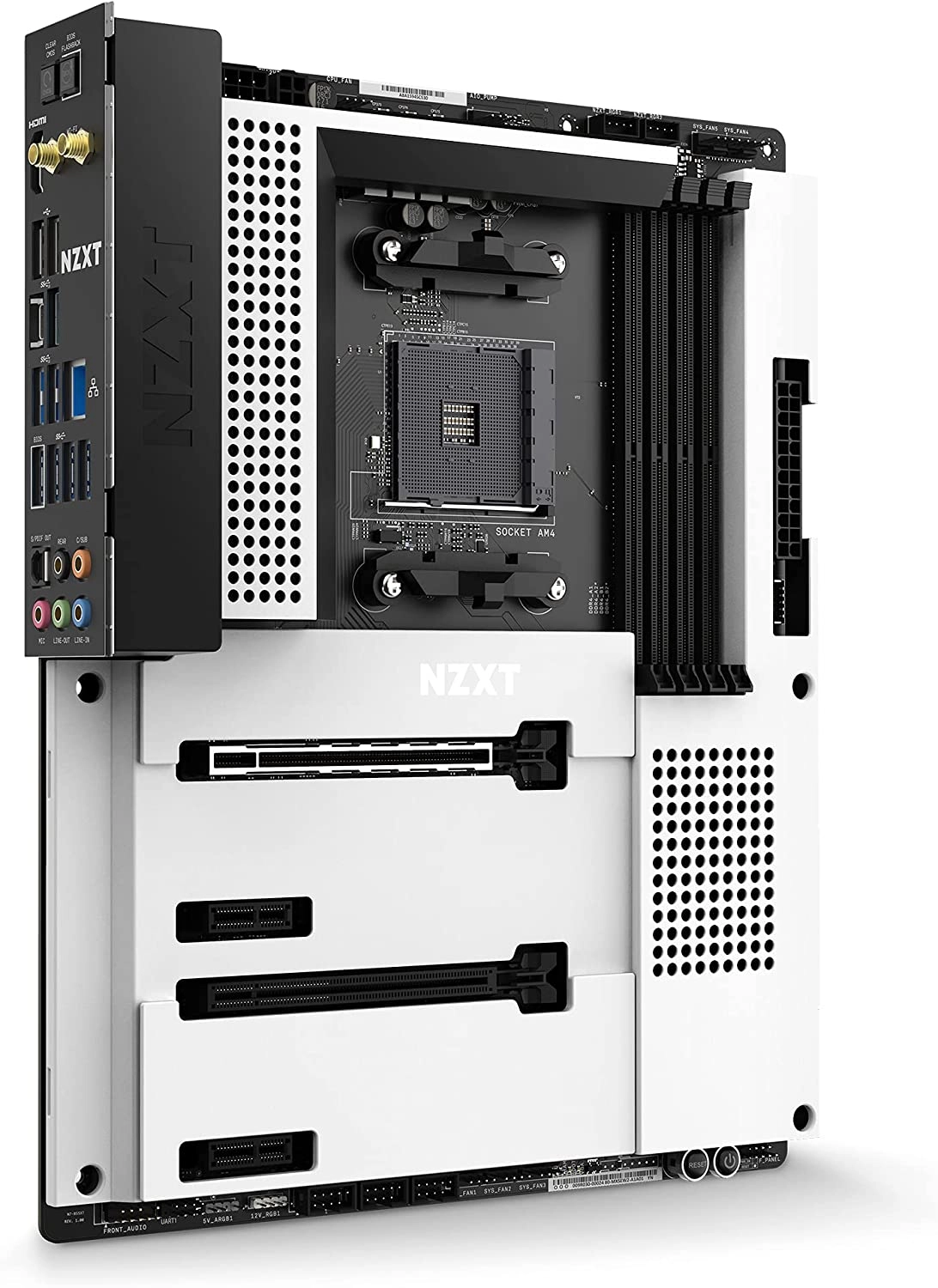 Материнская плата NZXT N7 B550 White недорого