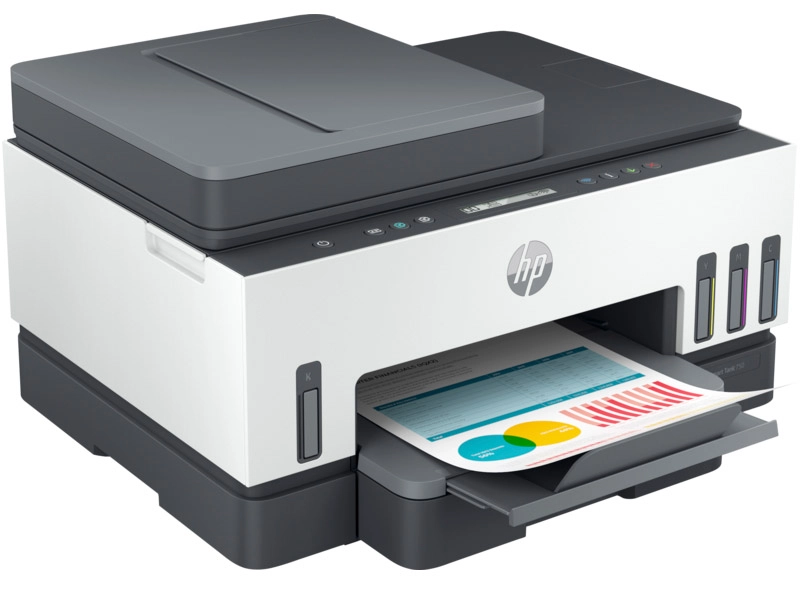 HP Smart Tank 750 (MFU, purkovchi, A4, Wi-Fi) printeri arzon