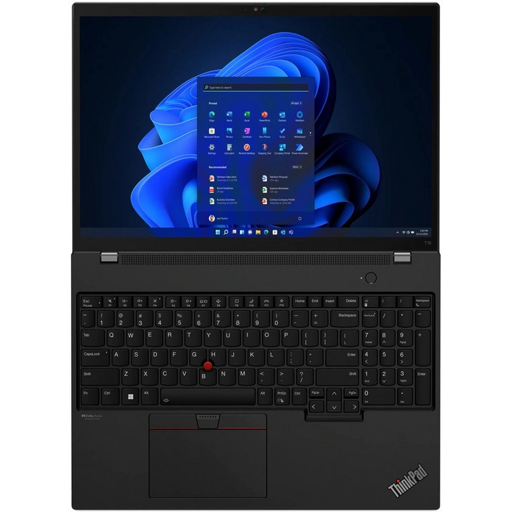 Ноутбук Lenovo ThinkPad T16 Gen 1 / Intel i5-1235U / DDR4 8GB / SSD 256GB / Intel Iris Xe Graphics / 16