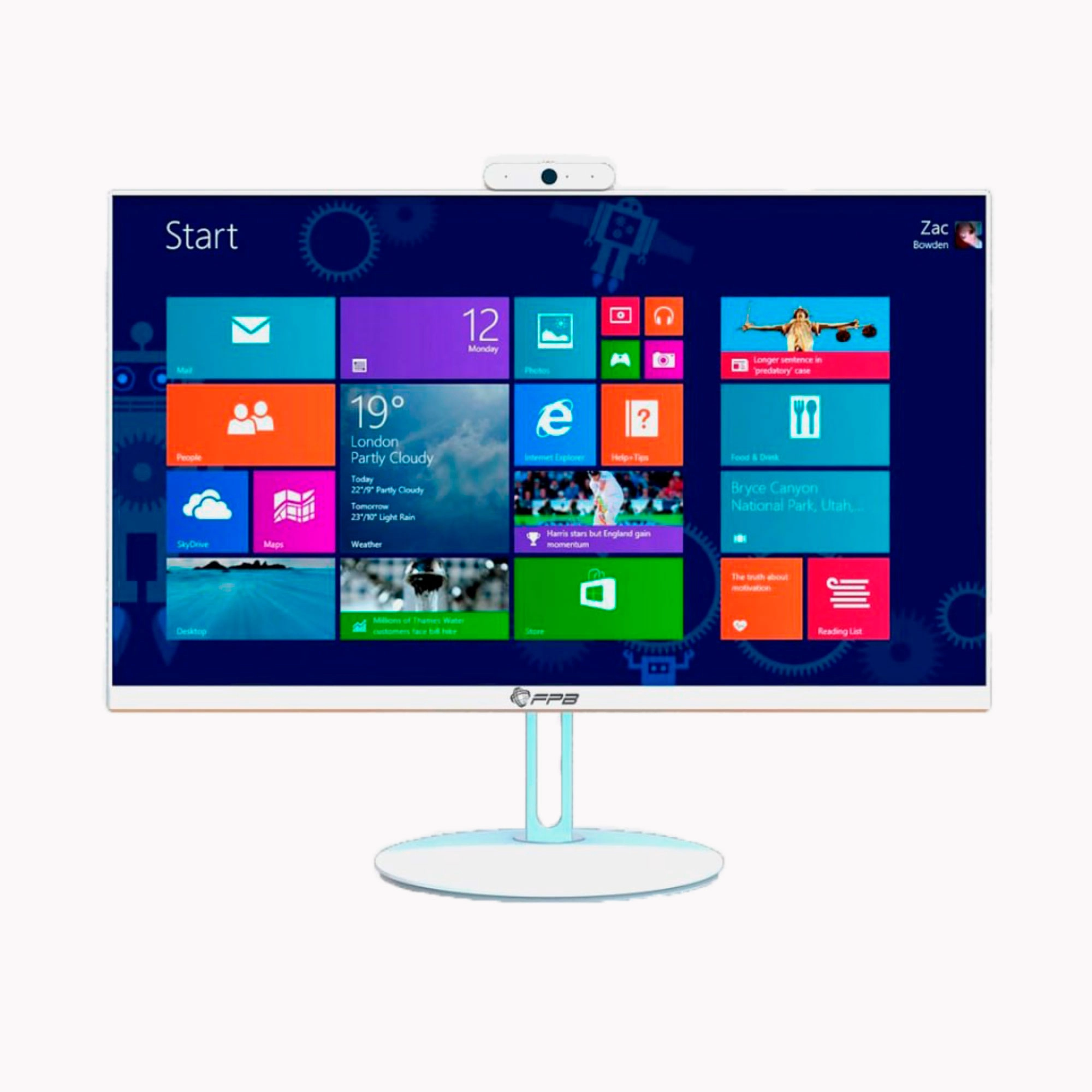 AIO FPB C328W CPU Intel Core i7 - 12700, DDR4 4GB, SSD 128GB, 23.8