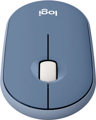 Мышь Logitech Pebble M350 Wireless Mouse Blueberry arzon