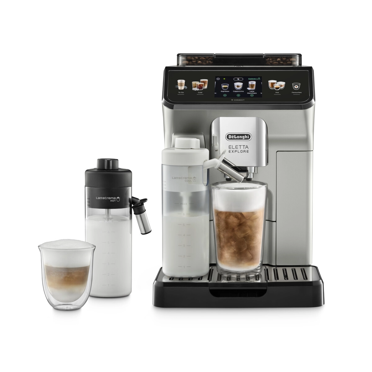 Кофемашина DeLonghi Eletta Explore ECAM450.65.S недорого