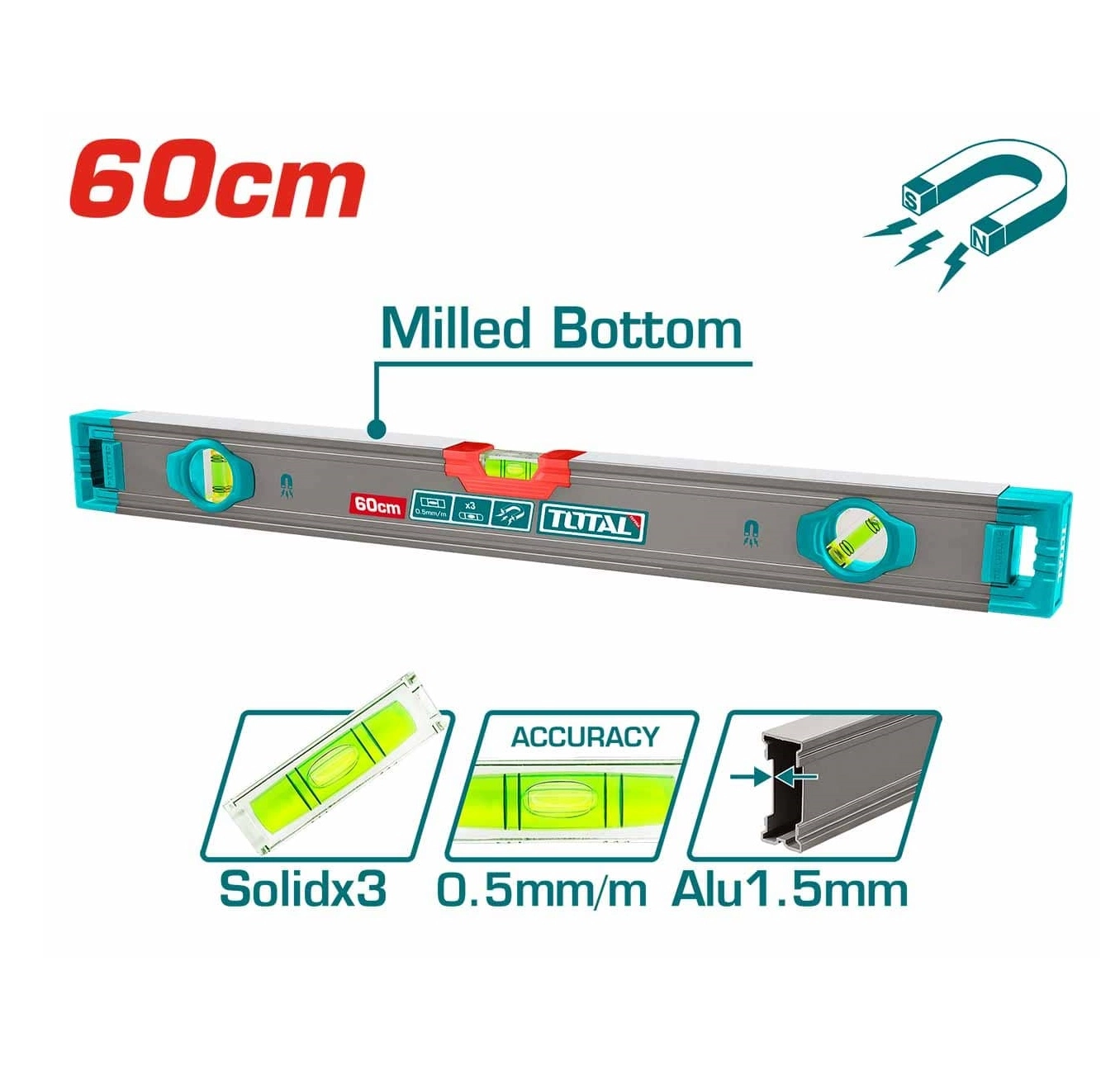 TOTAL TMT26028M брус нивелири sotib olish