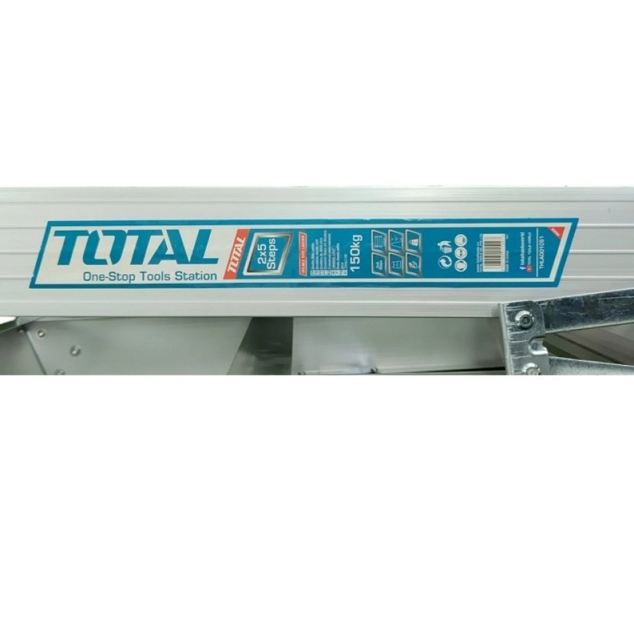 Ikki tomonlama narvon TOTAL THLAD01051 (2 x 5 pog'onali) arzon