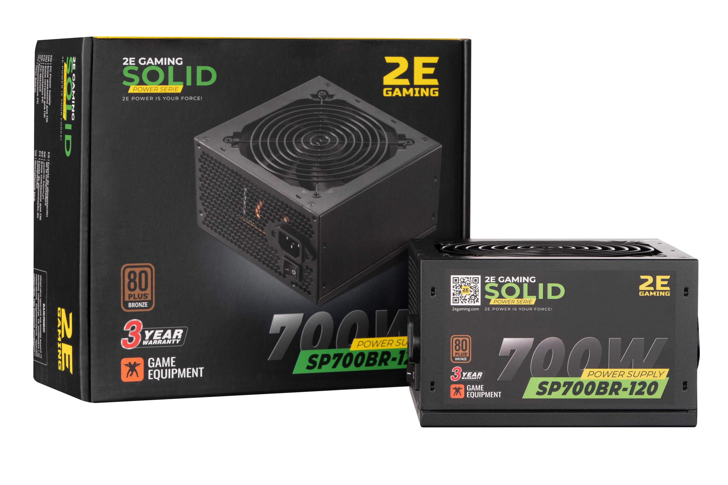 2E Gaming Power Supply SOLID quvvat bloki arzon
