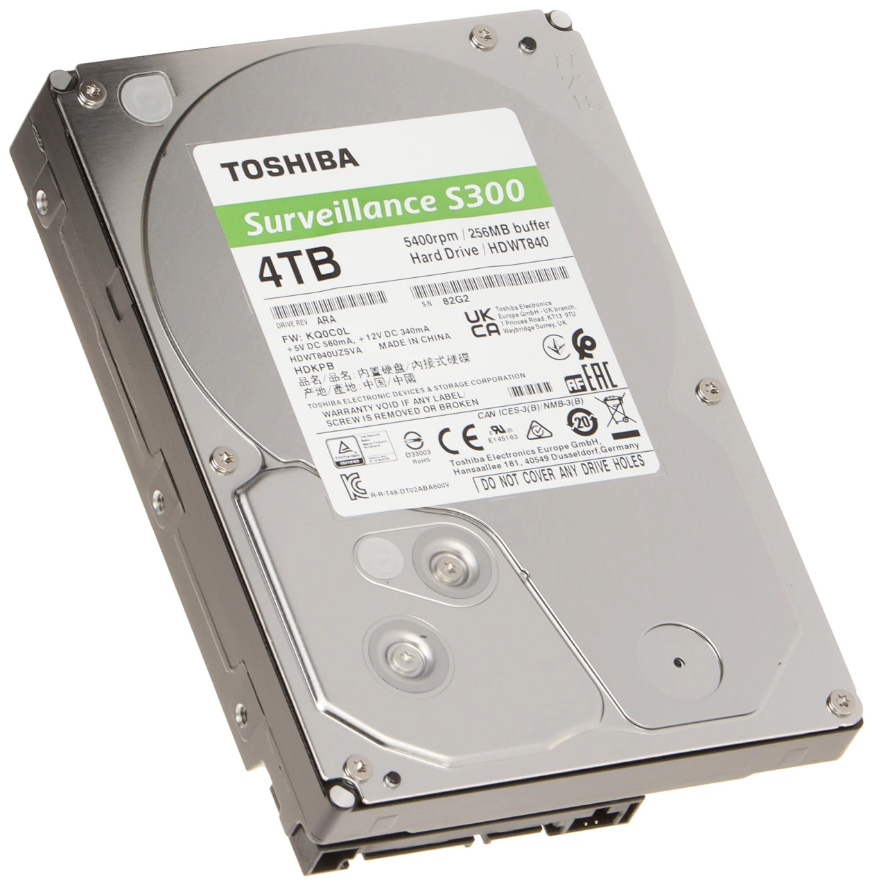 Жесткий диск HDD TOSHIBA 4TB 5400RPM недорого