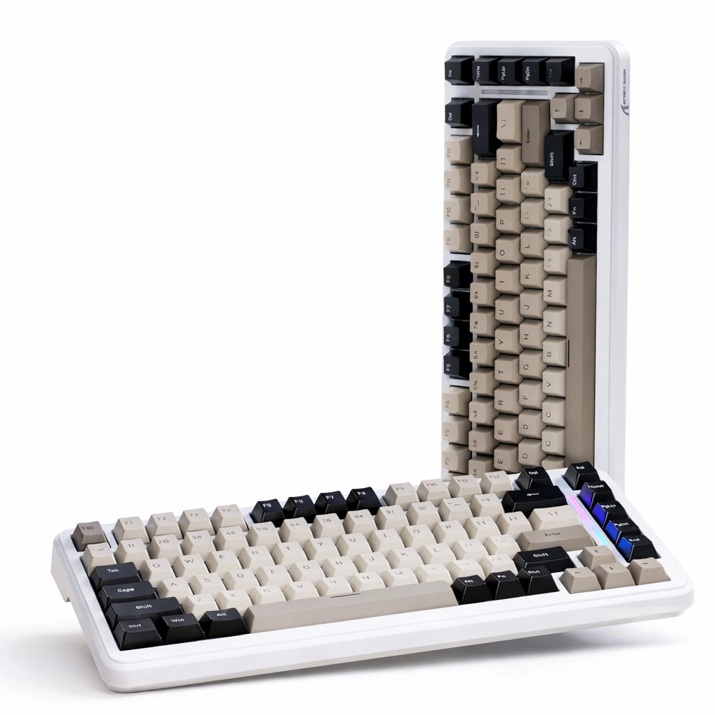 O'yin klaviaturasi Attack Shark M86, White arzon