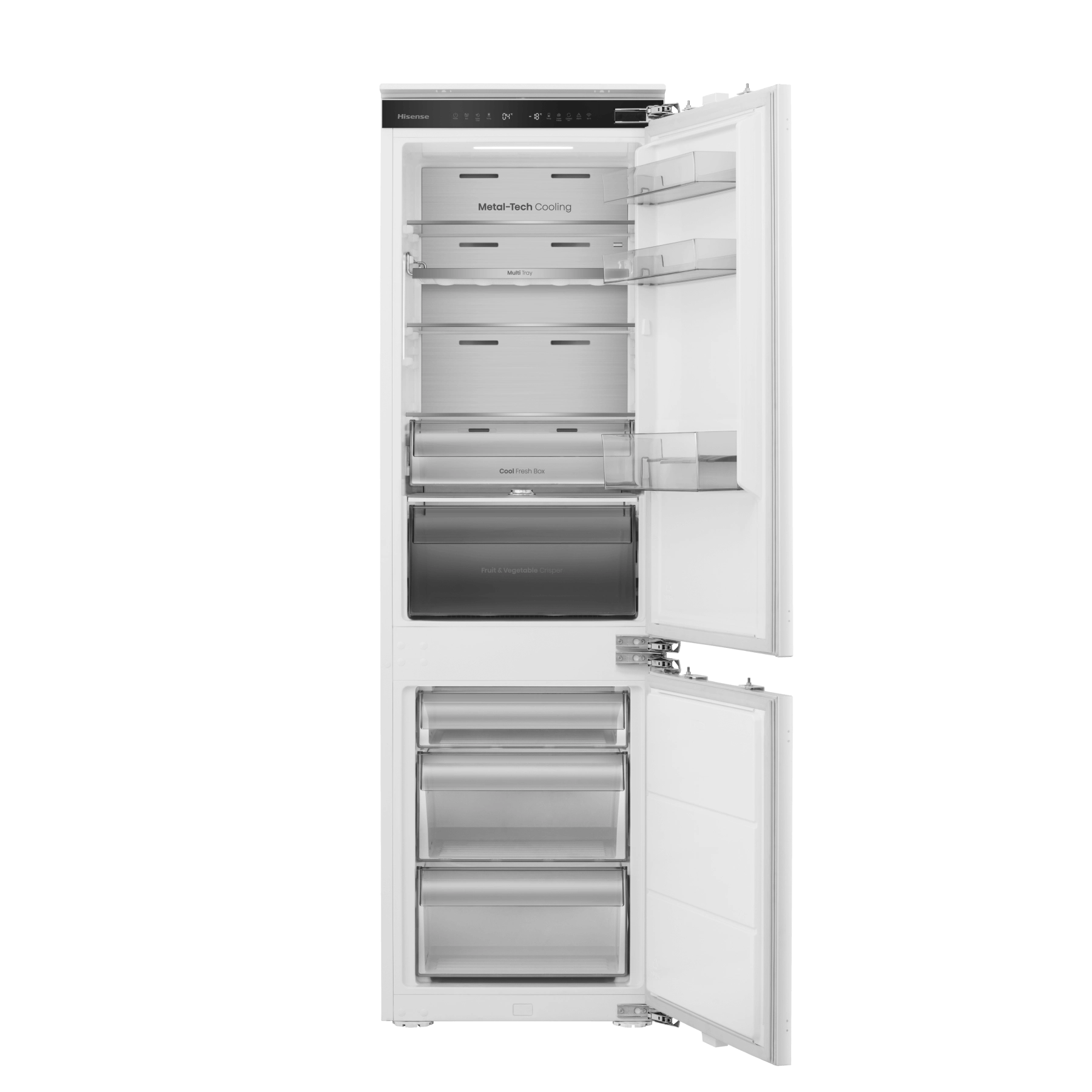 O'rnatiladigan sovutgich Hisense RB3B250SAW1 arzon