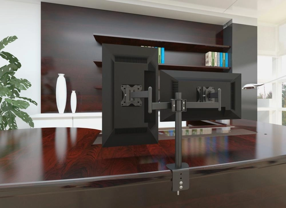 Настольный кронштейн KSL для двух мониторов DM32T с фото