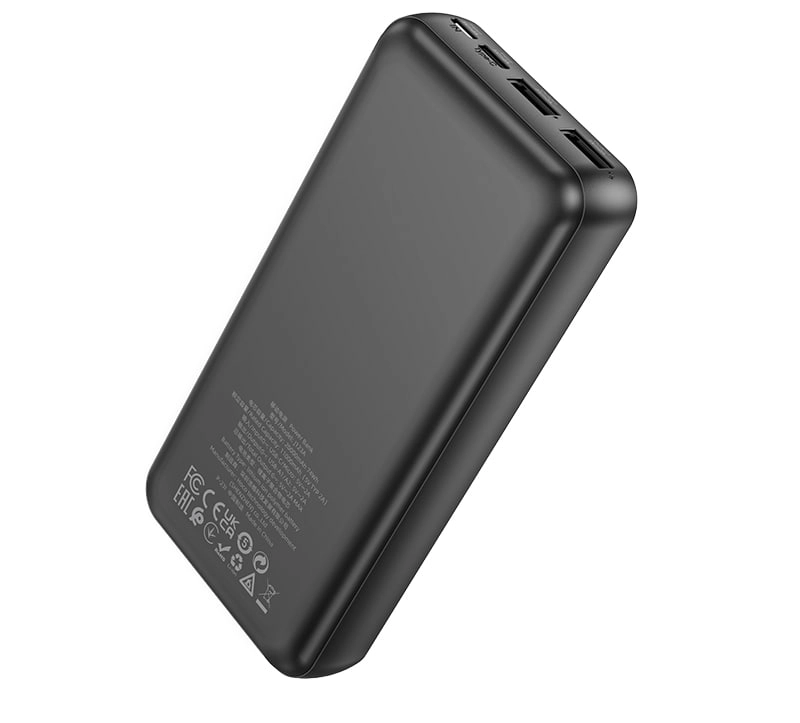 Внешний аккумулятор Hoco J123A 20000mAh чёрный в Узбекистане