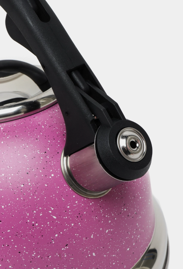 Чайник со свистком Domassi 7575 розовый (3.5Л) в Узбекистане