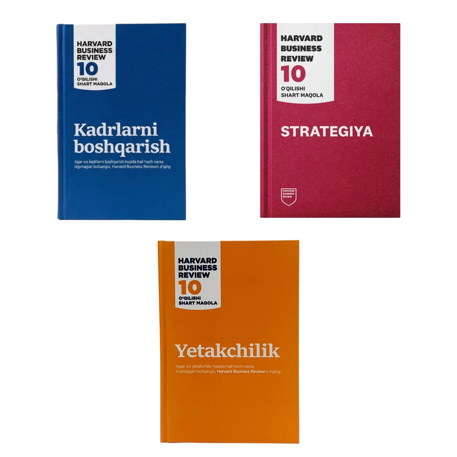 To'plam: Harvard Business Review 10 O'qilishi shart maqola (3 ta kitob) sotib olish