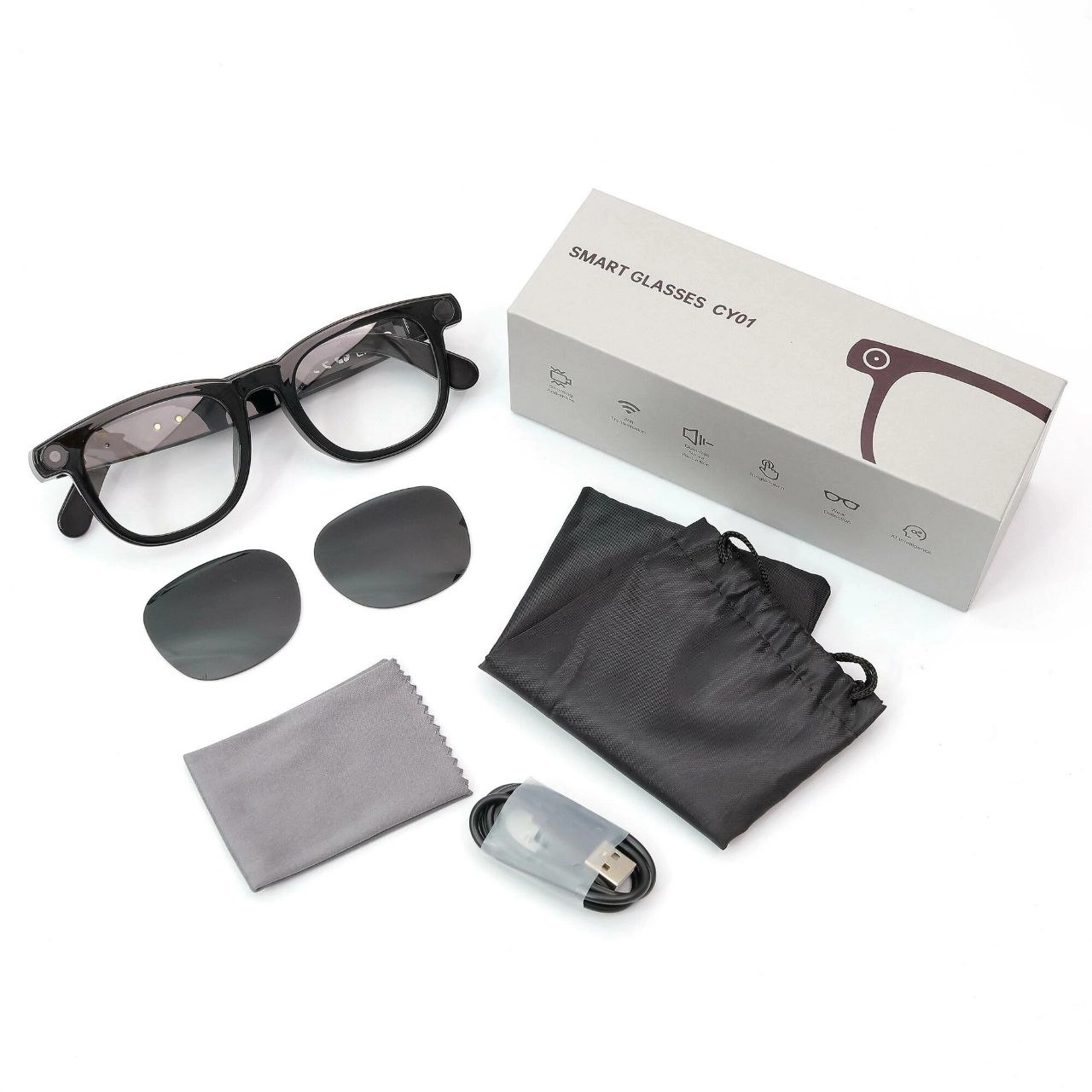 Aqlli ko'zoynak Smart Glasses CY01 sotib olish