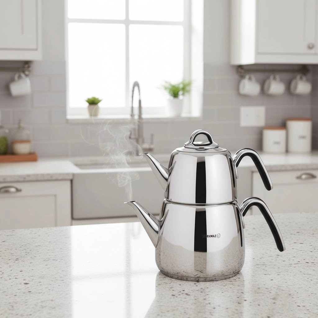 Korkmaz Vertex choynaklar to'plami, zanglamaydigan po‘latdan (A197) , Silver O'zbekistonda