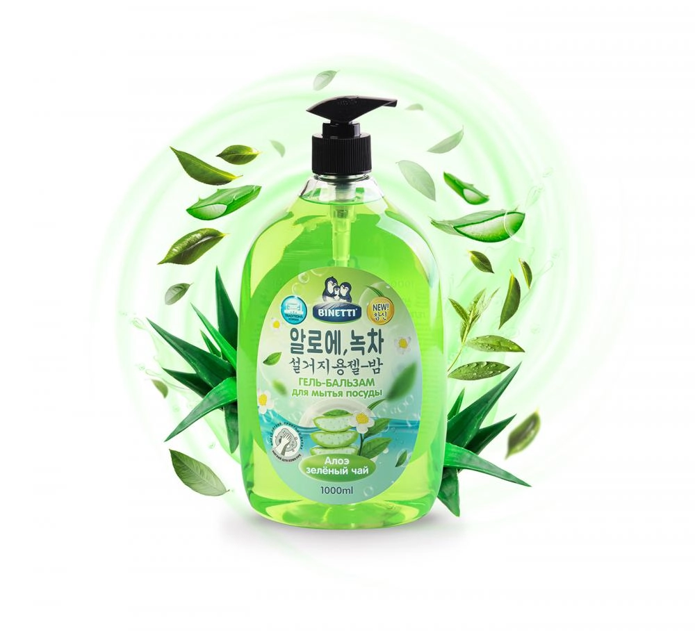 Binetti (Lime, Aloe) 1l idish yuvish gel balzami sotib olish
