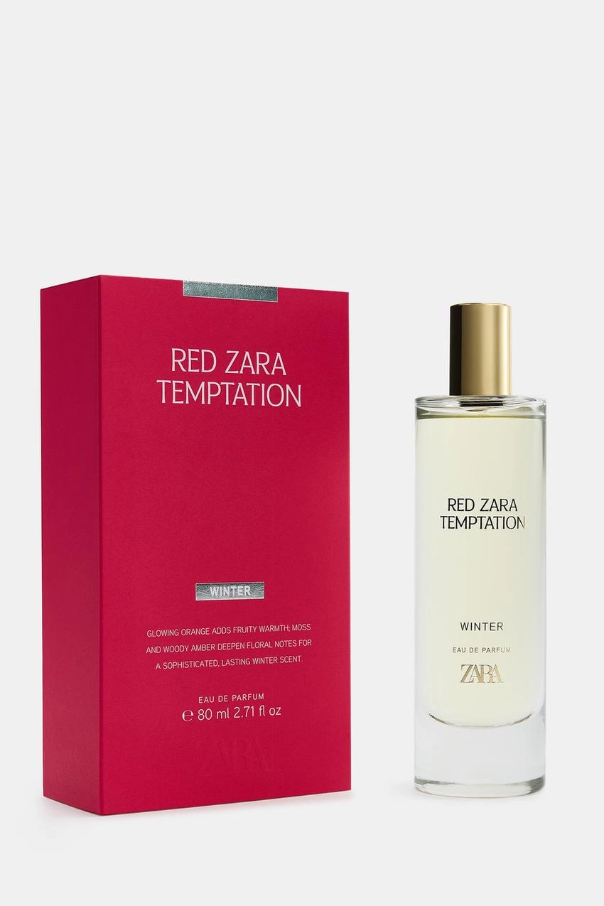 ZARA Red tempation winter 80 ml — ayollar uchun atir sotib olish