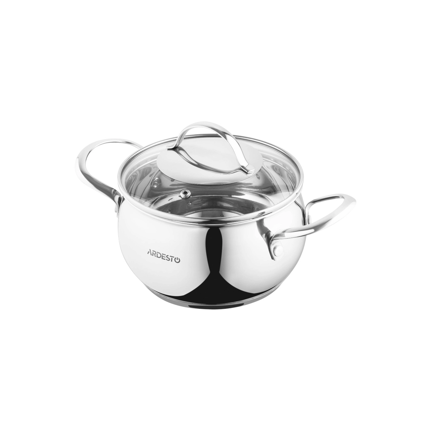 ARDESTO Gemini Liguriao AR4322GB (16 см) kastryulya shisha qopqog‘li sotib olish
