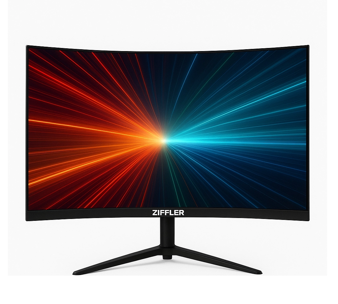 ZIFFLER 27ZG300 monitori, 27″ Curved, 300 Hz, VA, Full HD, HDMI/DP (ZIFFLER00159) sotib olish