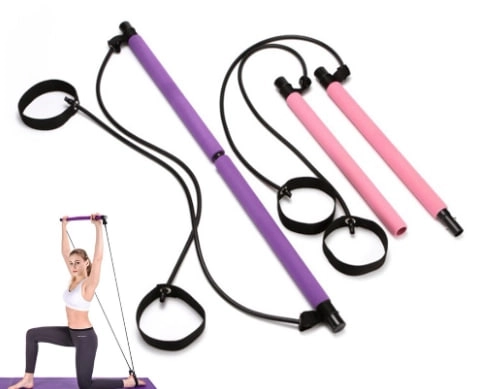 Портативный  Эспандер для бара  тонизации мышц PowerGym A384 рассрочка