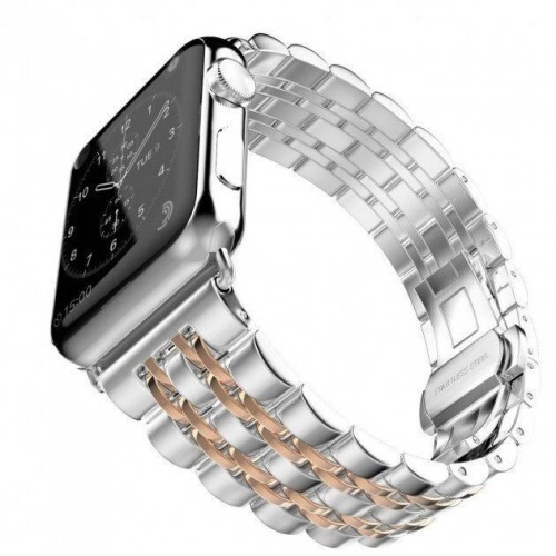 Apple Watch 42/44 mm, Steel Bronze uchun metall tasma sotib olish
