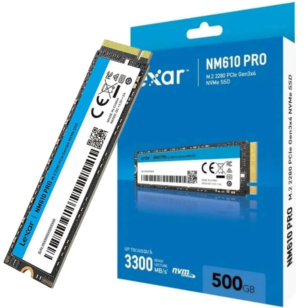 SSD Lexar 500GB NM610PRO M.2 2280 qattiq diski O'zbekistonda