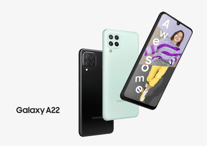 Смартфон Samsung Galaxy A22 4/64GB White онлайн