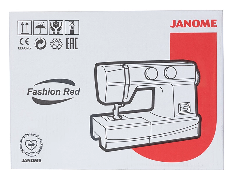 Janome Fashion Red tikuv mashinasi xususiyatlar