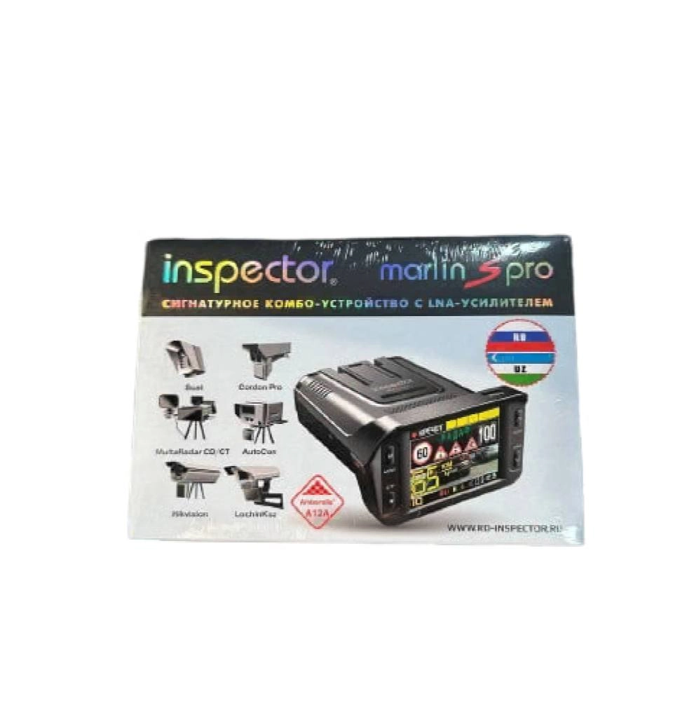 Radar-detektorli videoregistrator Inspector Marlin S Pro Combo bo'lib to'lash