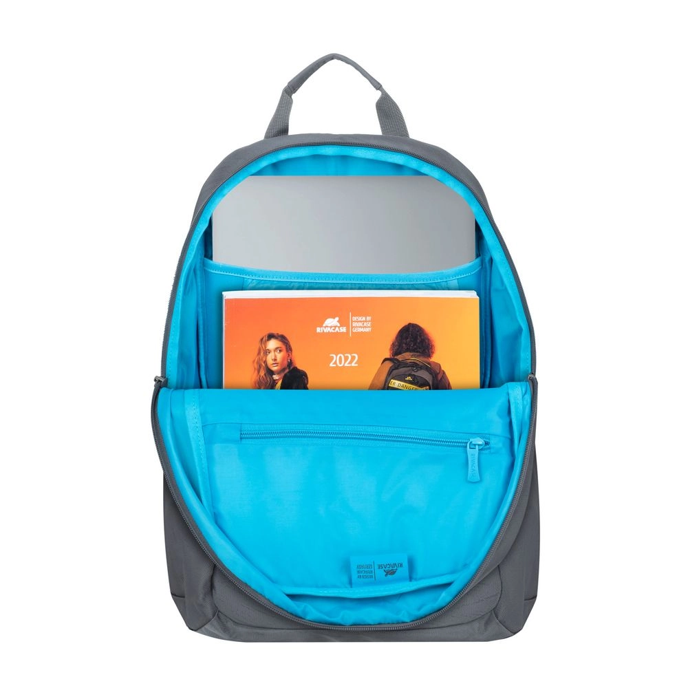 RIVACASE 7523 серый рюкзак ECO для ноутбука 13,3-14