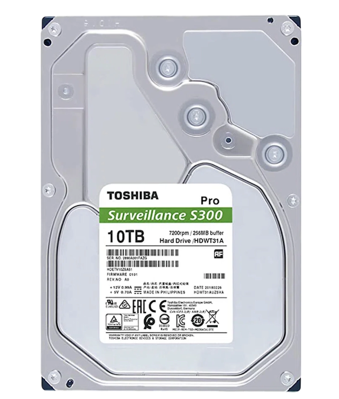 HDD 10 TB Toshiba orig qattiq disk sotib olish