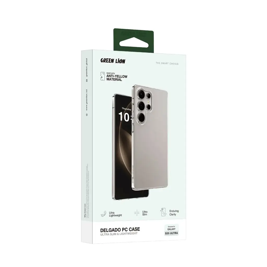 Прозрачный чехол Green Lion для Samsung Galaxy S25 Ultra, GNDPCS25UCL недорого
