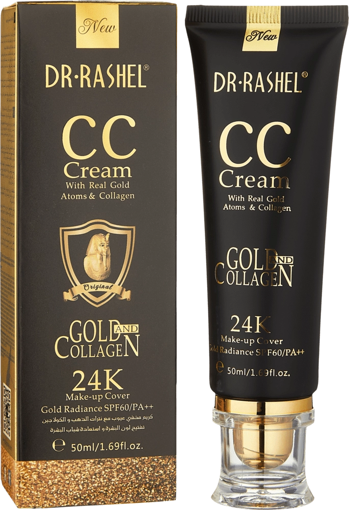 Тональный крем Foundation 24K Gold kollagen CC Cream SPF60 недорого