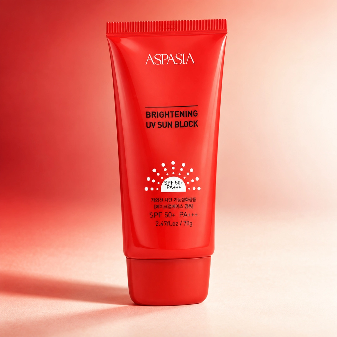 ASPASIA Brightening UV Sun Block SPF50+ PA+++ quyoshdan himoya kremi, 70 g arzon